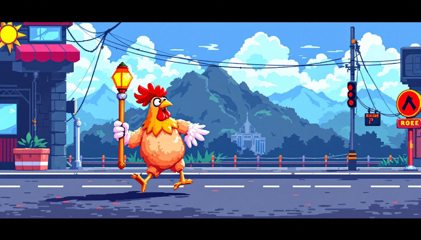 Estratégias vencedoras para jogos de travessia de galinha