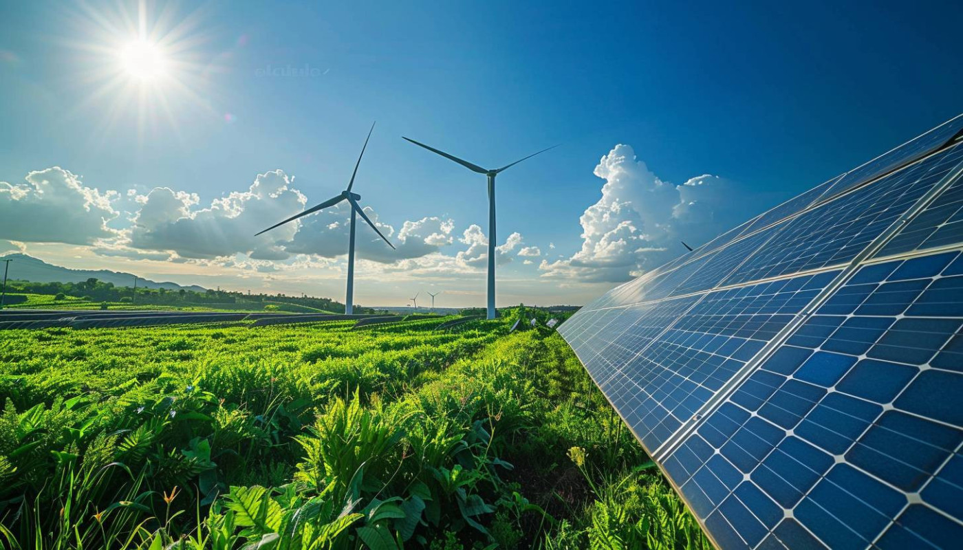 Impacto da energia renovável na economia verde
